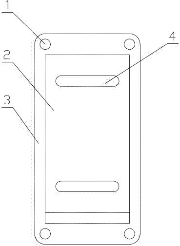 Novel circuit breaker mounting rack