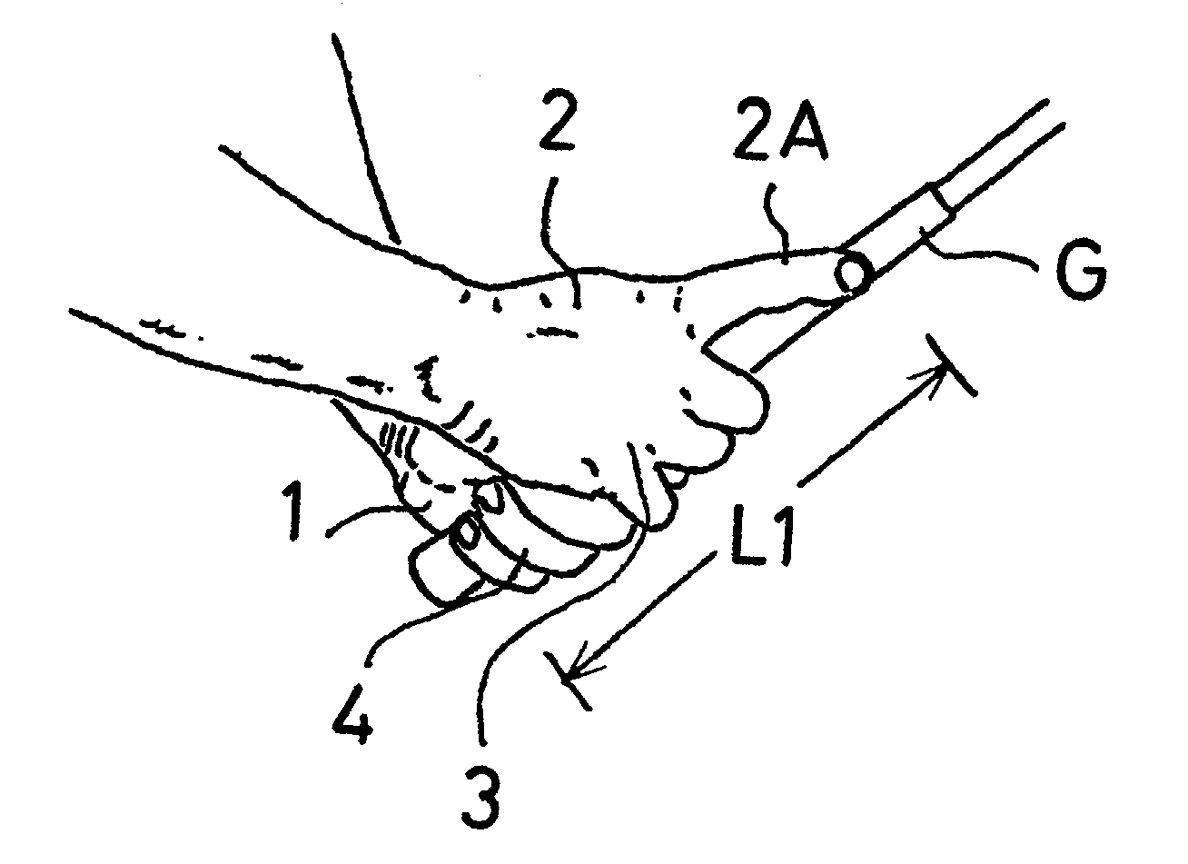 Method of gripping a golf club