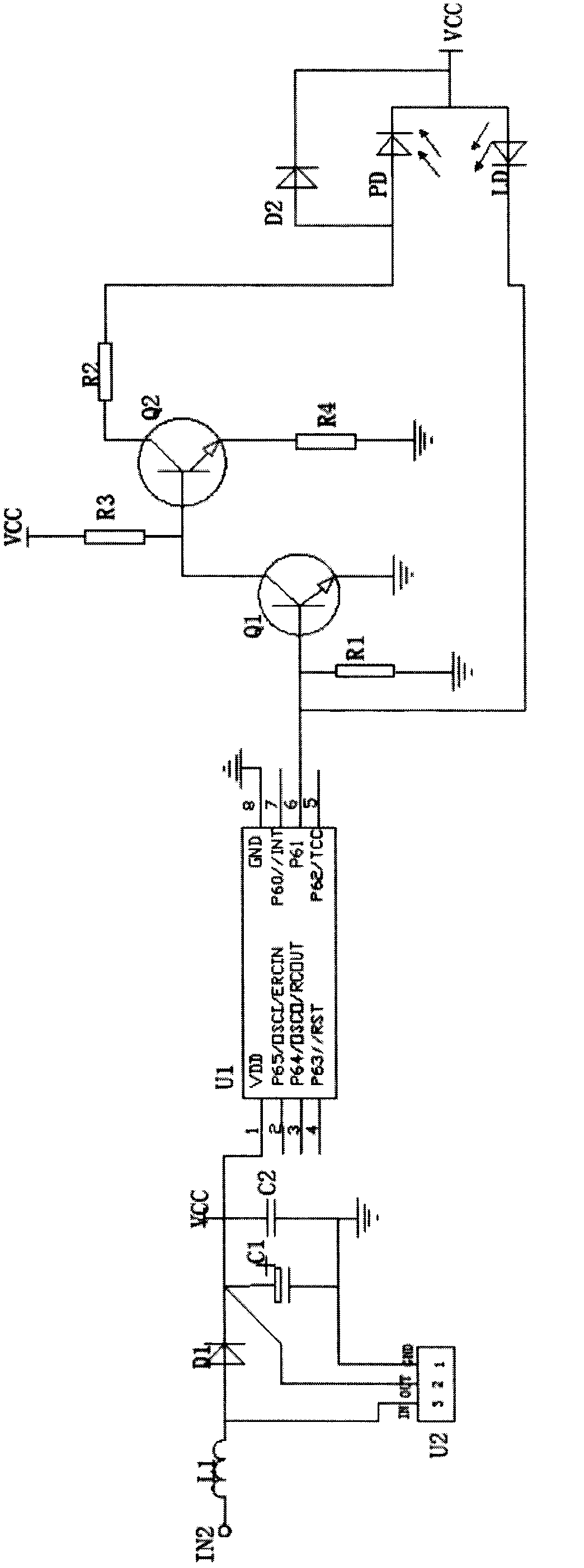 Energy-saving-type green laser marking device