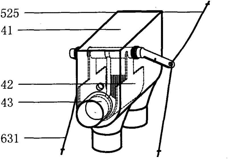 Water-saving washing cabinet