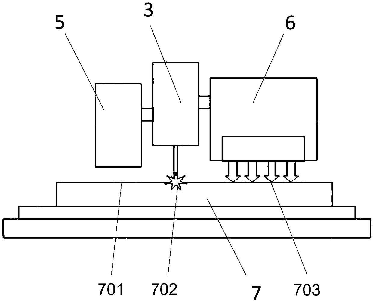 Temperature control device and method for additive manufacturing