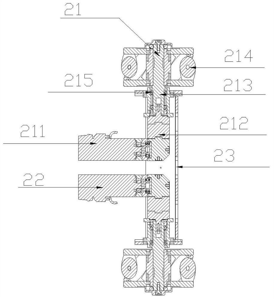 Mecanum wheel suspension