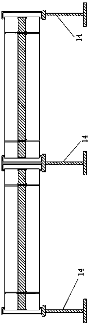 High-efficiency and high-precision measurement experimental device for natural convection heat transfer coefficient