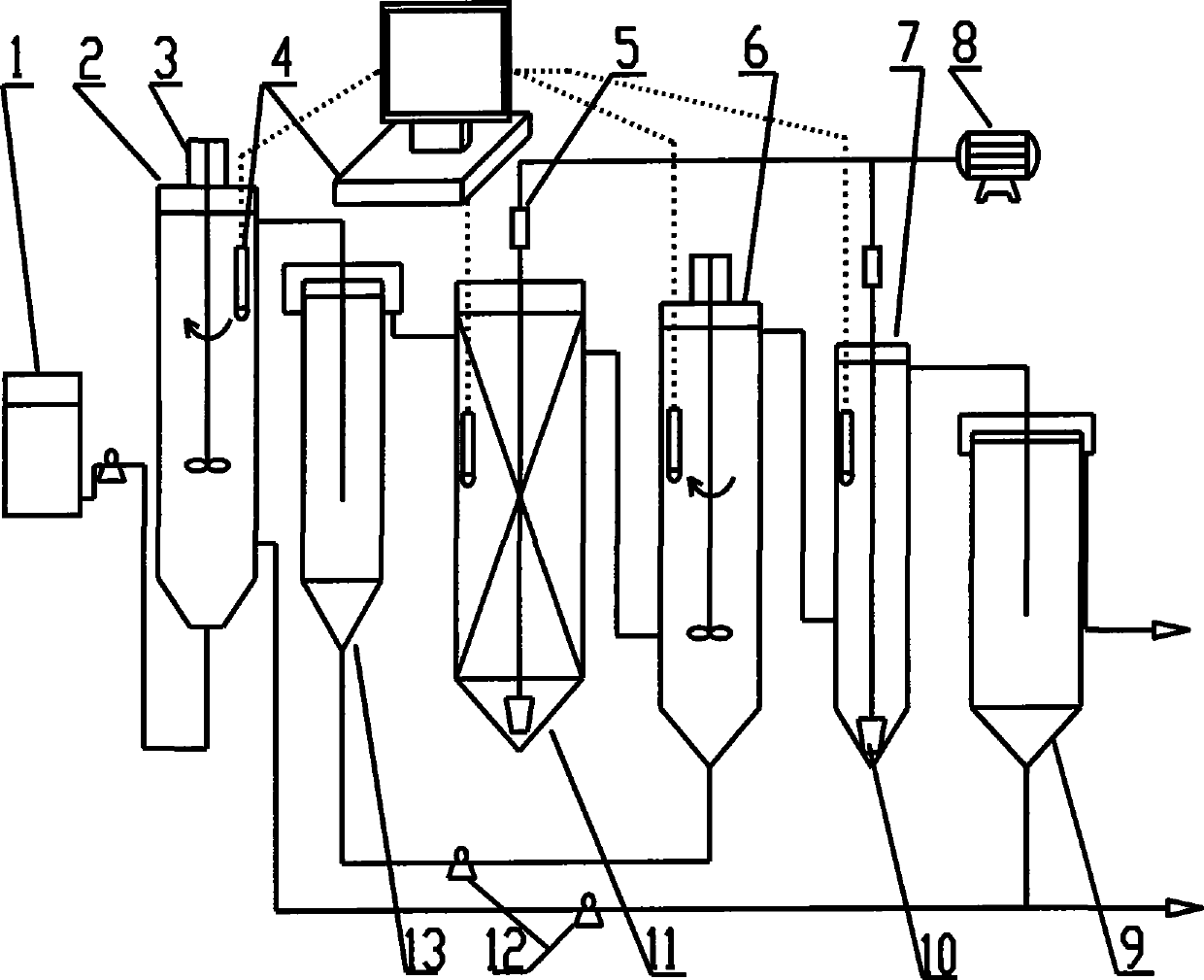 Method for using SBR for quick start of continuous flow double sludge denitrification dephosphorization process