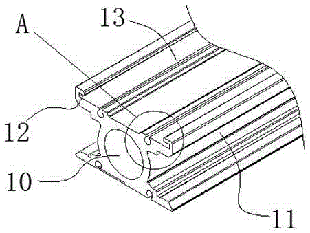 High-heat-dissipation multifunctional auxiliary plant growth lamp