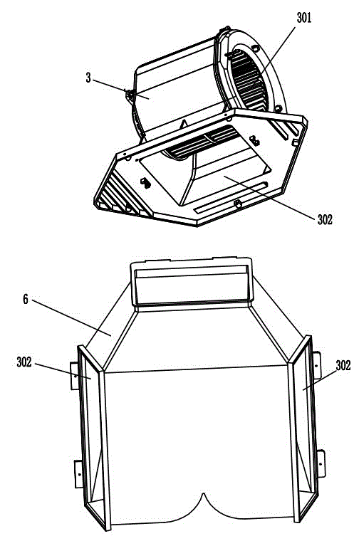 Air conditioner indoor unit capable of supplying air up and down and control method thereof