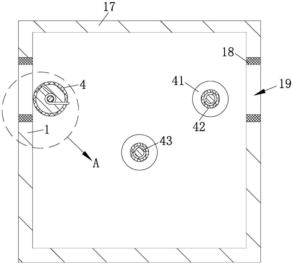 Winding device for cable transportation