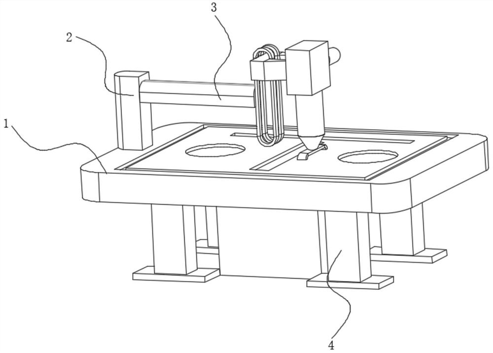 Double thread ring sewing machine