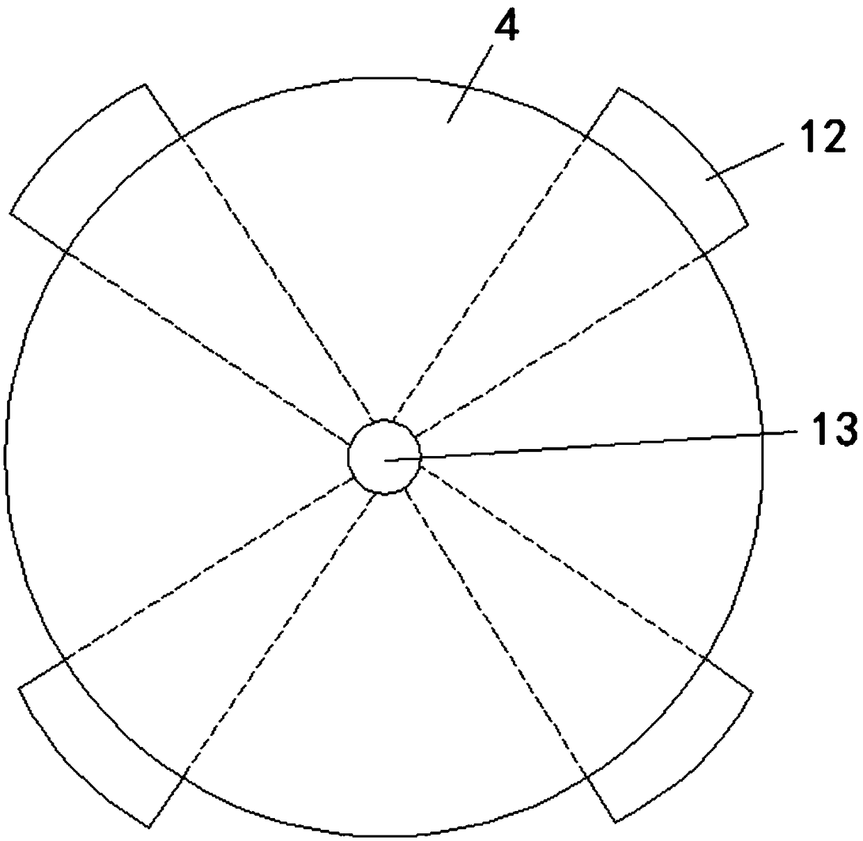 Geological logging sand-washing device