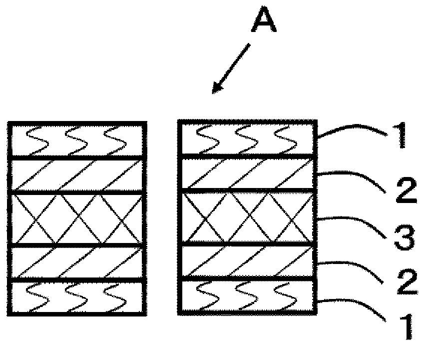 Molded article, metal-coated layered product, printed wiring board, and methods for producing these