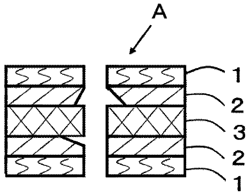 Molded article, metal-coated layered product, printed wiring board, and methods for producing these