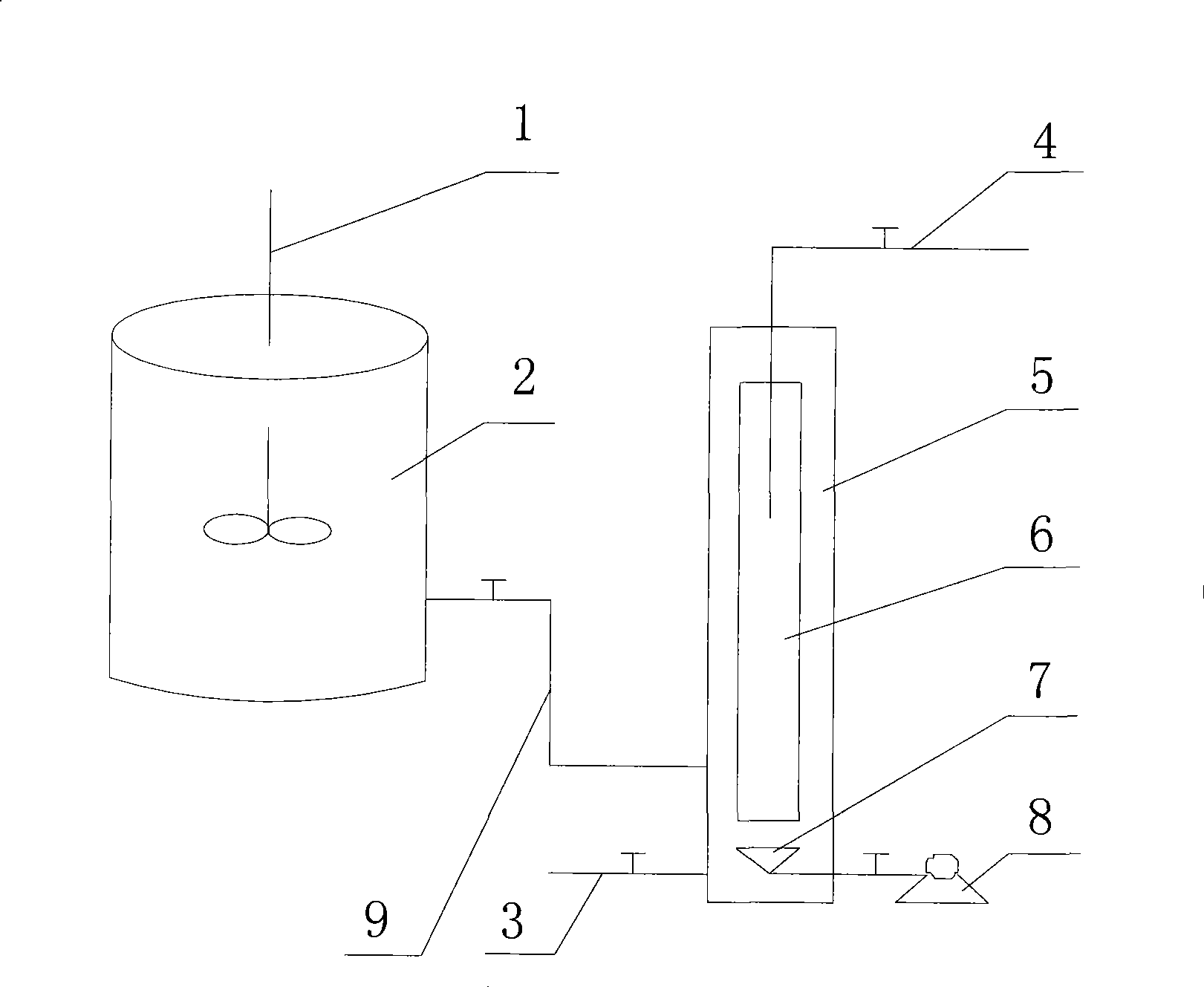 Treatment method and equipment for high phosphorus haematite mineral processing acid wastewater