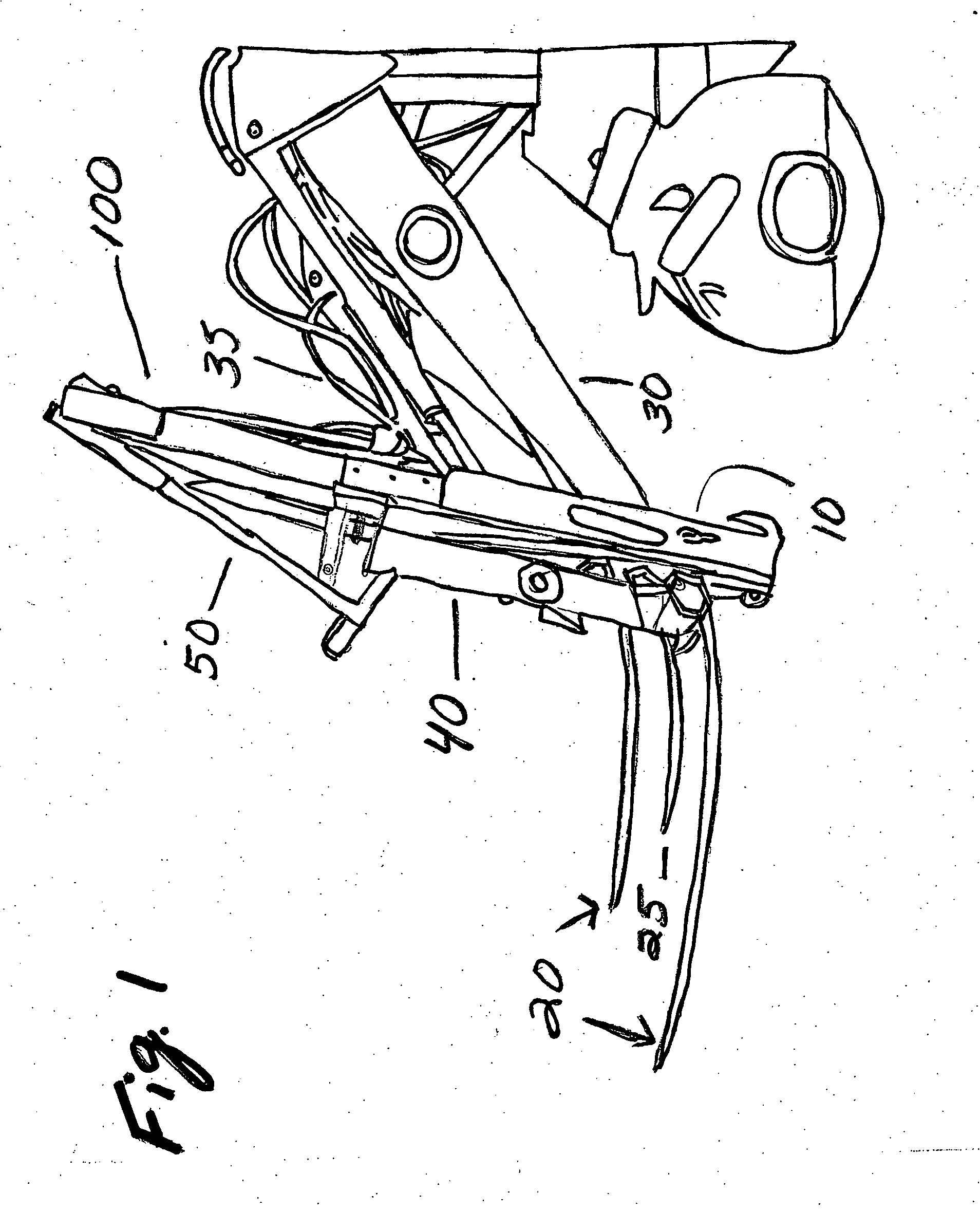 Adjustable tractor attachment for moving hay bales