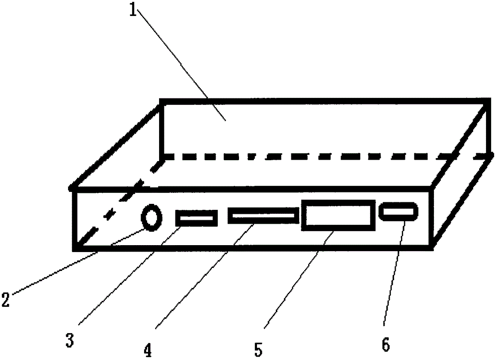 Charging and card-reading type mobile hard disk