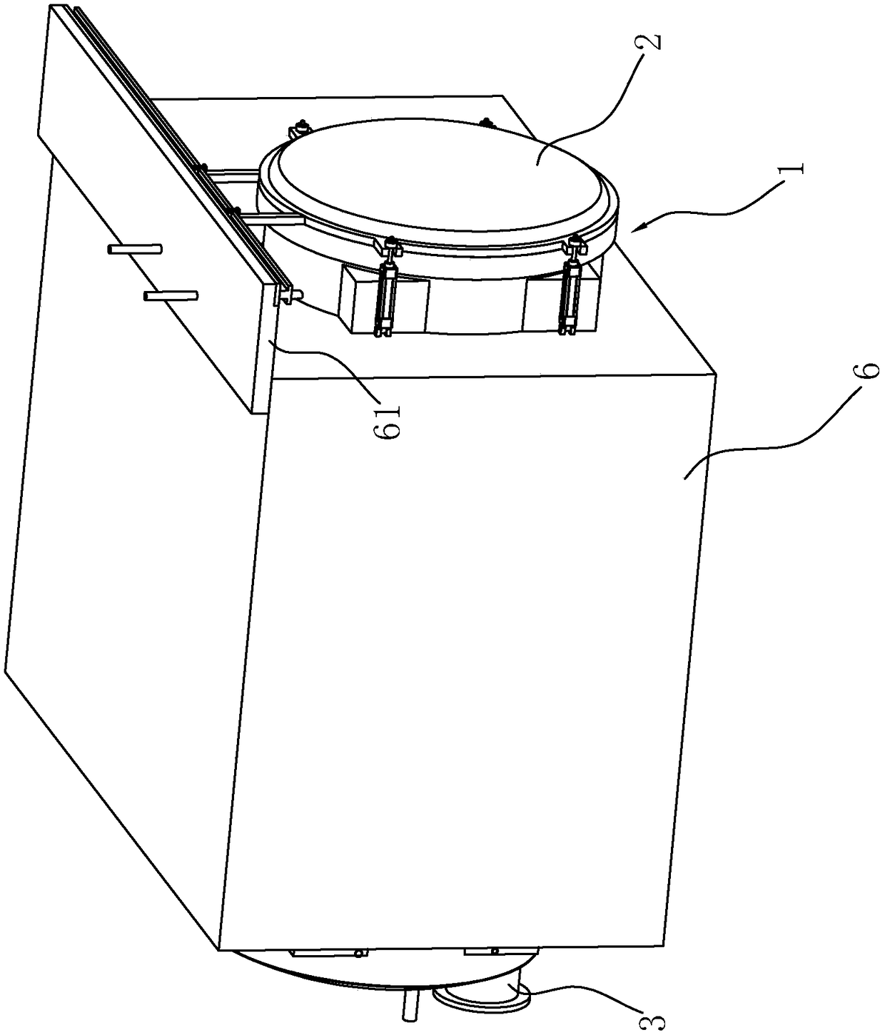 Freeze dryer and defrosting circulation system applied to freeze dryer