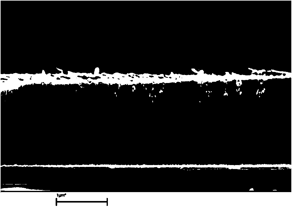 Method for preparing nano-structured hard coating on surface of cemented carbide substrate