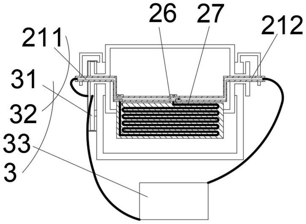 Waste gas trapping and purifying device for activated carbon adsorption tower