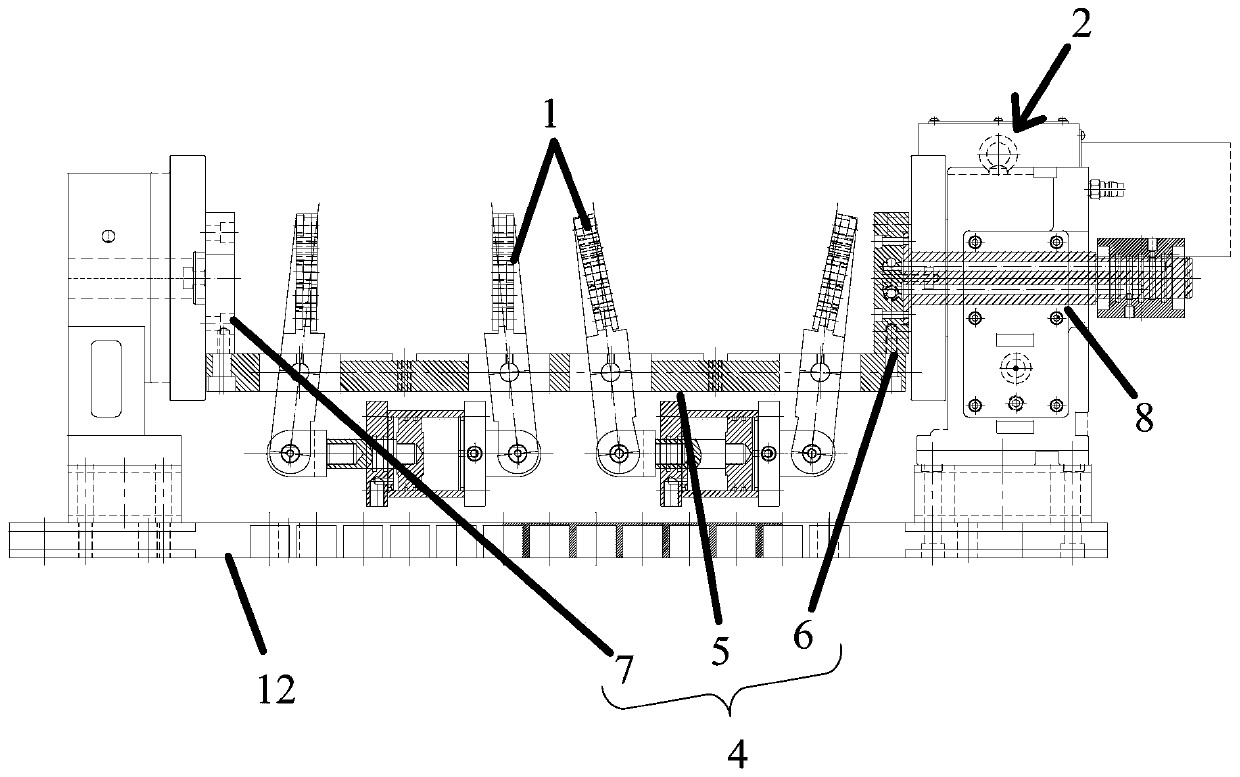 Linkage tool clamp