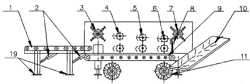 Telegraph pole crusher