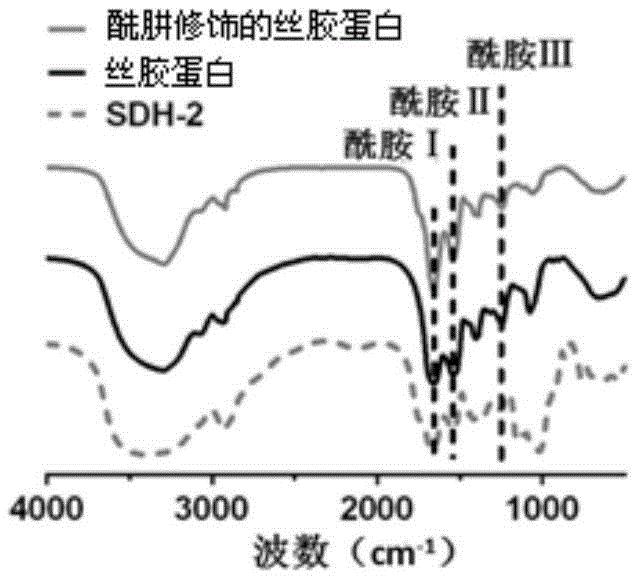 Sericin hydrogel, preparation method and application thereof