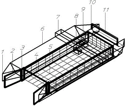 Multifunctional catamaran