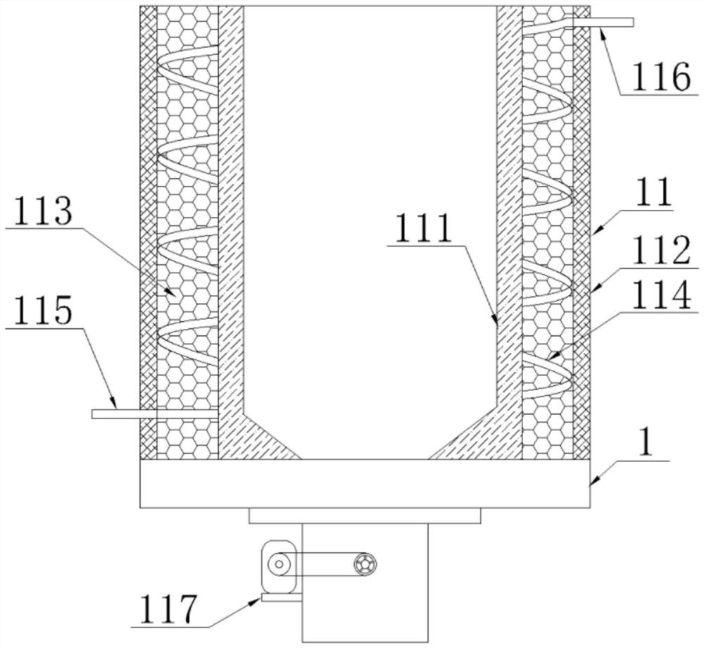 Granular fertilizer spreading equipment of seedling raising device for radix paeoniae alba planting