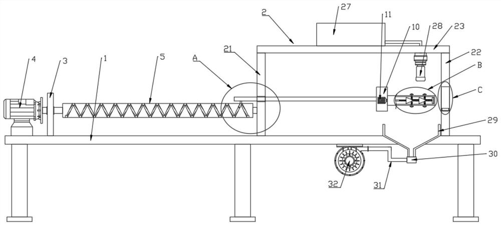 Steel pipe paint brushing device for buildings