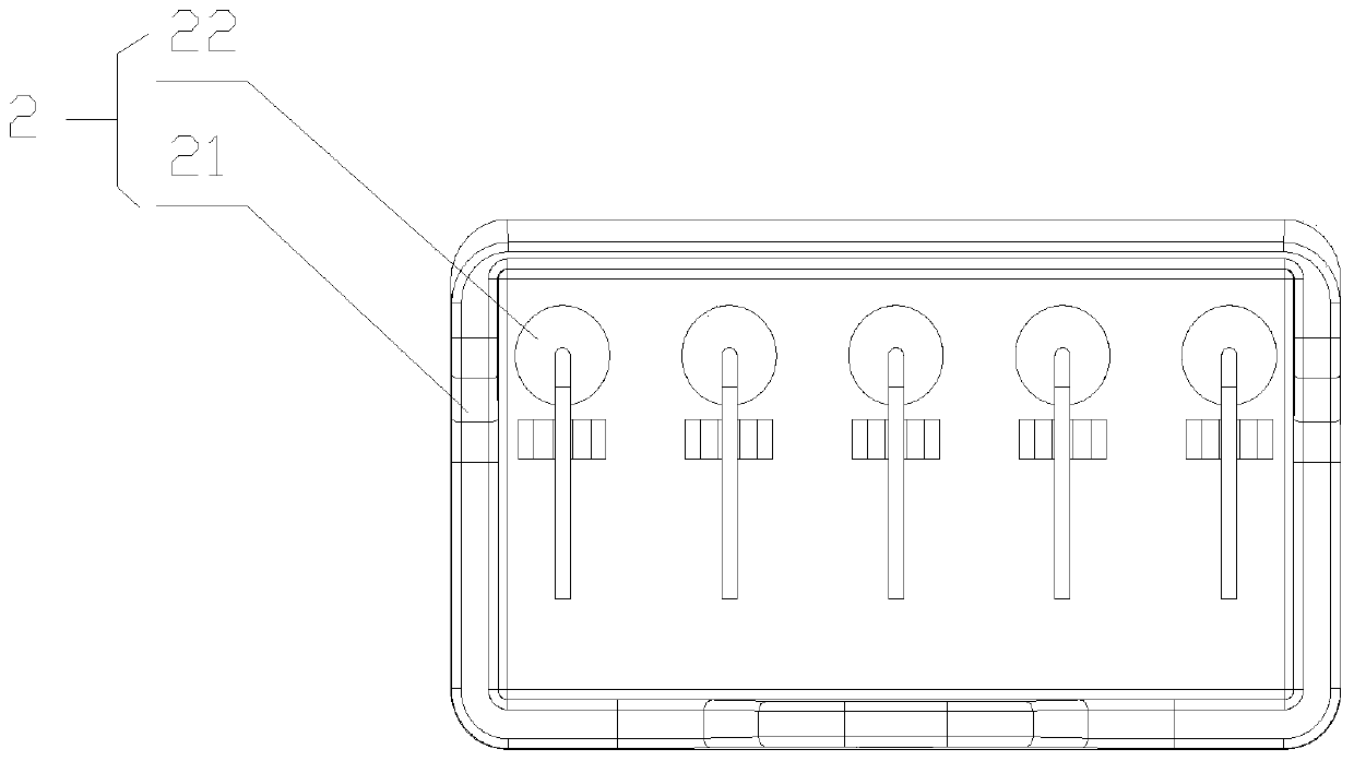 Coupling structure of original water tank cover and water purifying and drinking machine