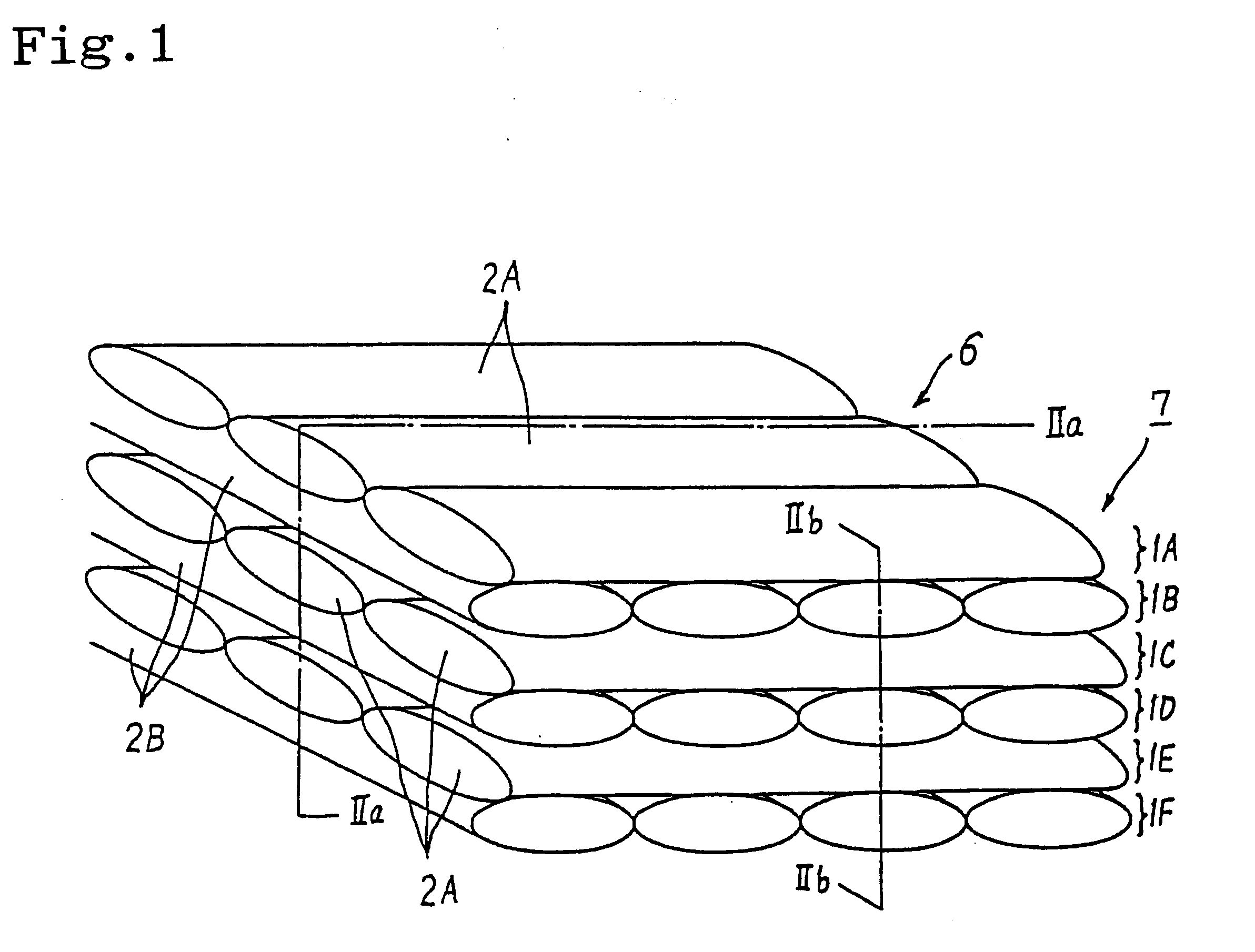 Fiber-composite material and method for producing the same