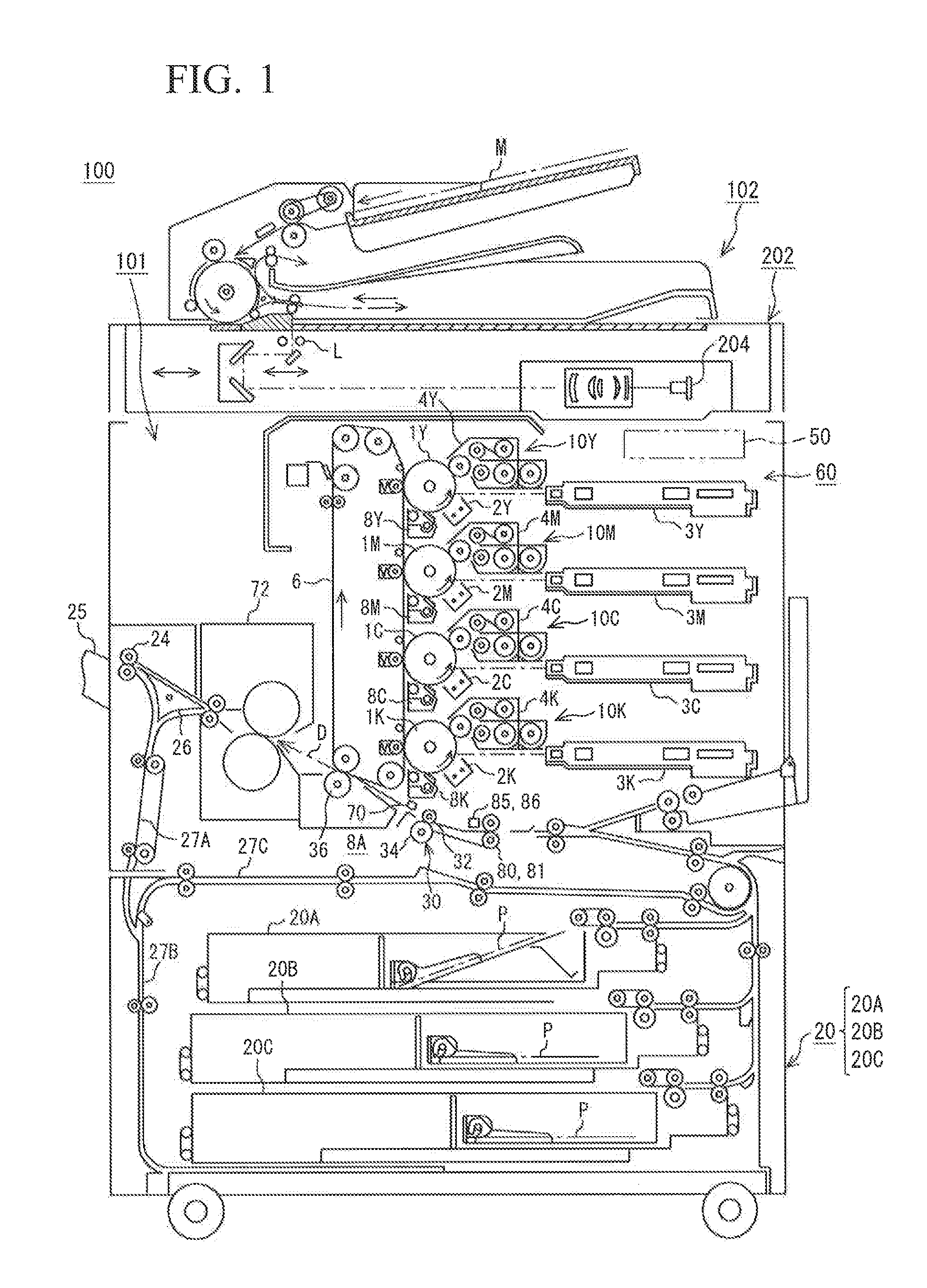 Transporting device and image forming apparatus using the same