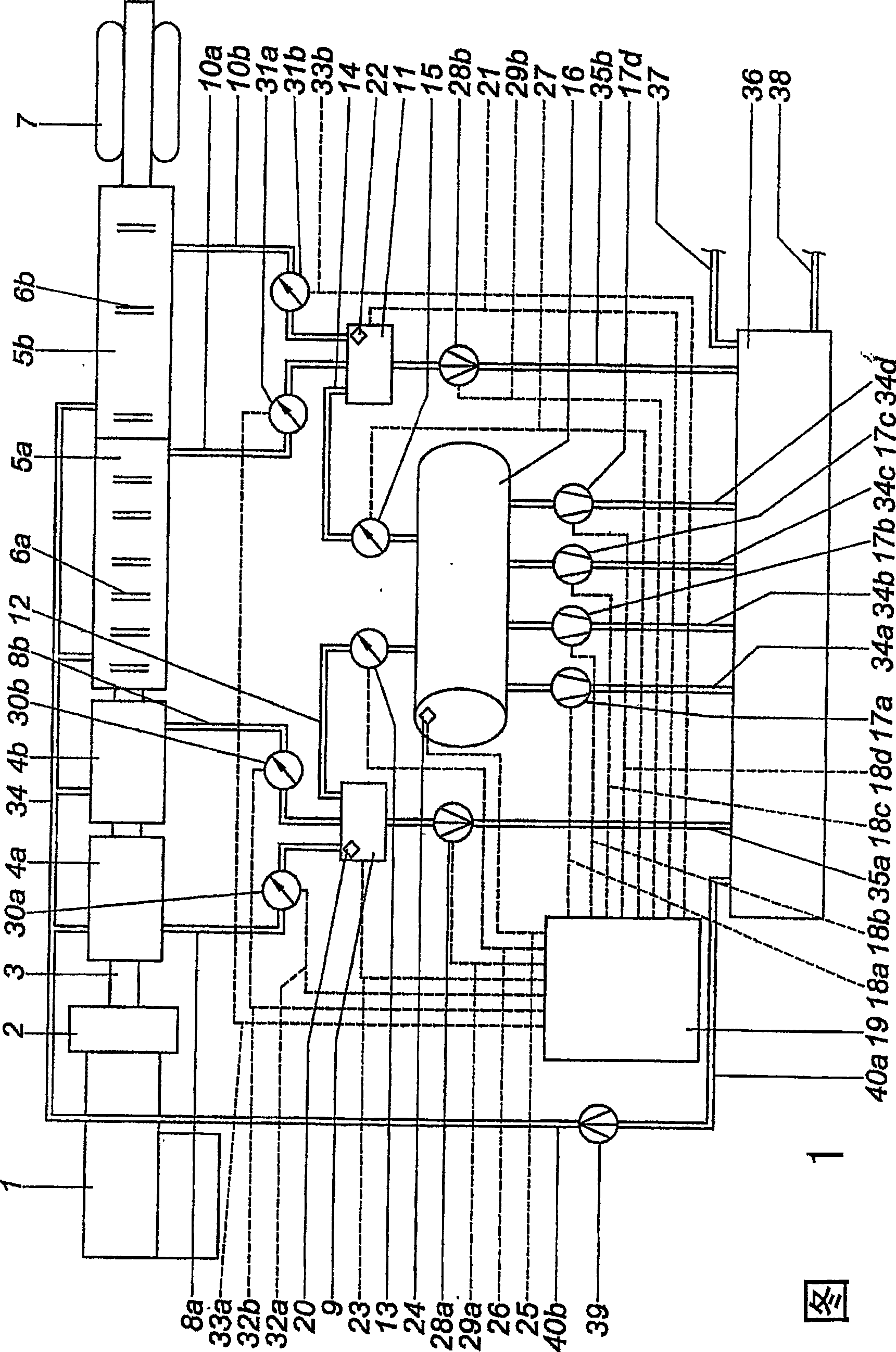 Method and device for regulating the vacuum supply of calibration tools