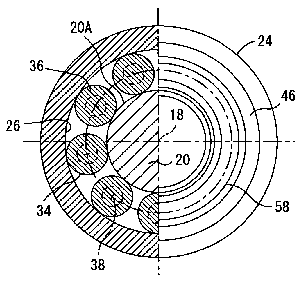 Planetary differential screw type rotary/linear motion converter