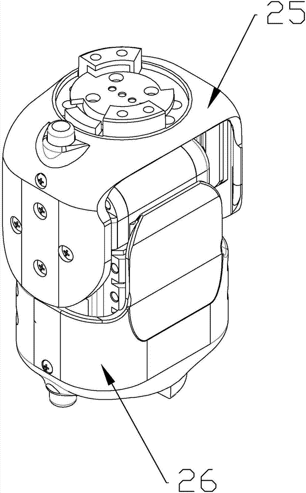 Modularized annular rolling robot