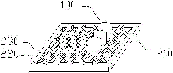 Chinese bee bottle type hive honey flat box production method and device and frame for production