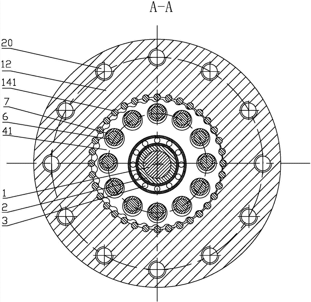 Compound cycloidal reducer