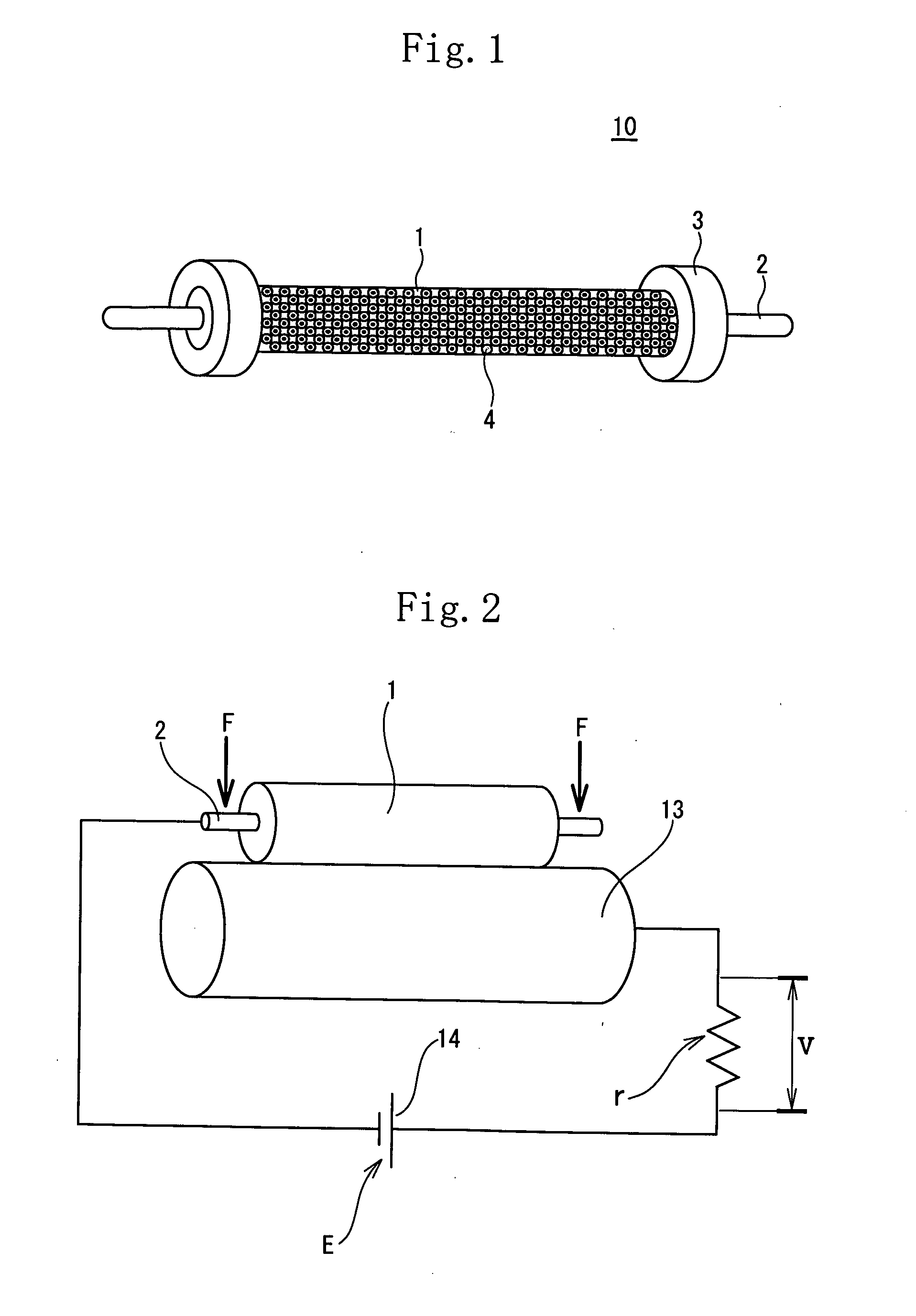 Semiconductive roller