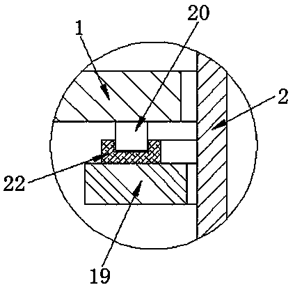 Combined type rotary water curtain fountain for artificial hill landscape