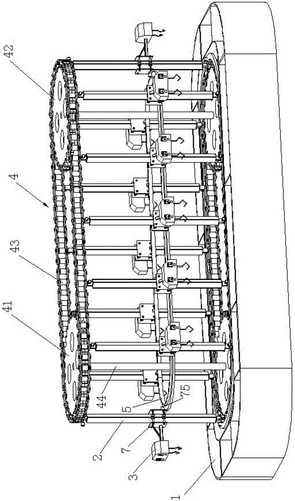 Zipper head automatic anodizing equipment