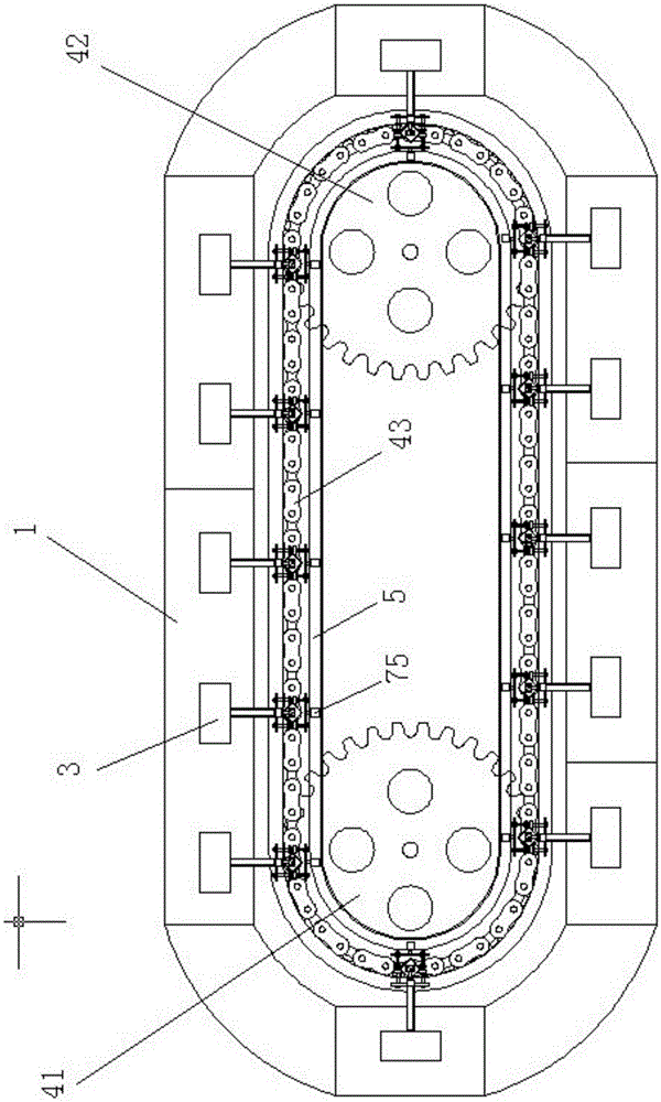 Zipper head automatic anodizing equipment