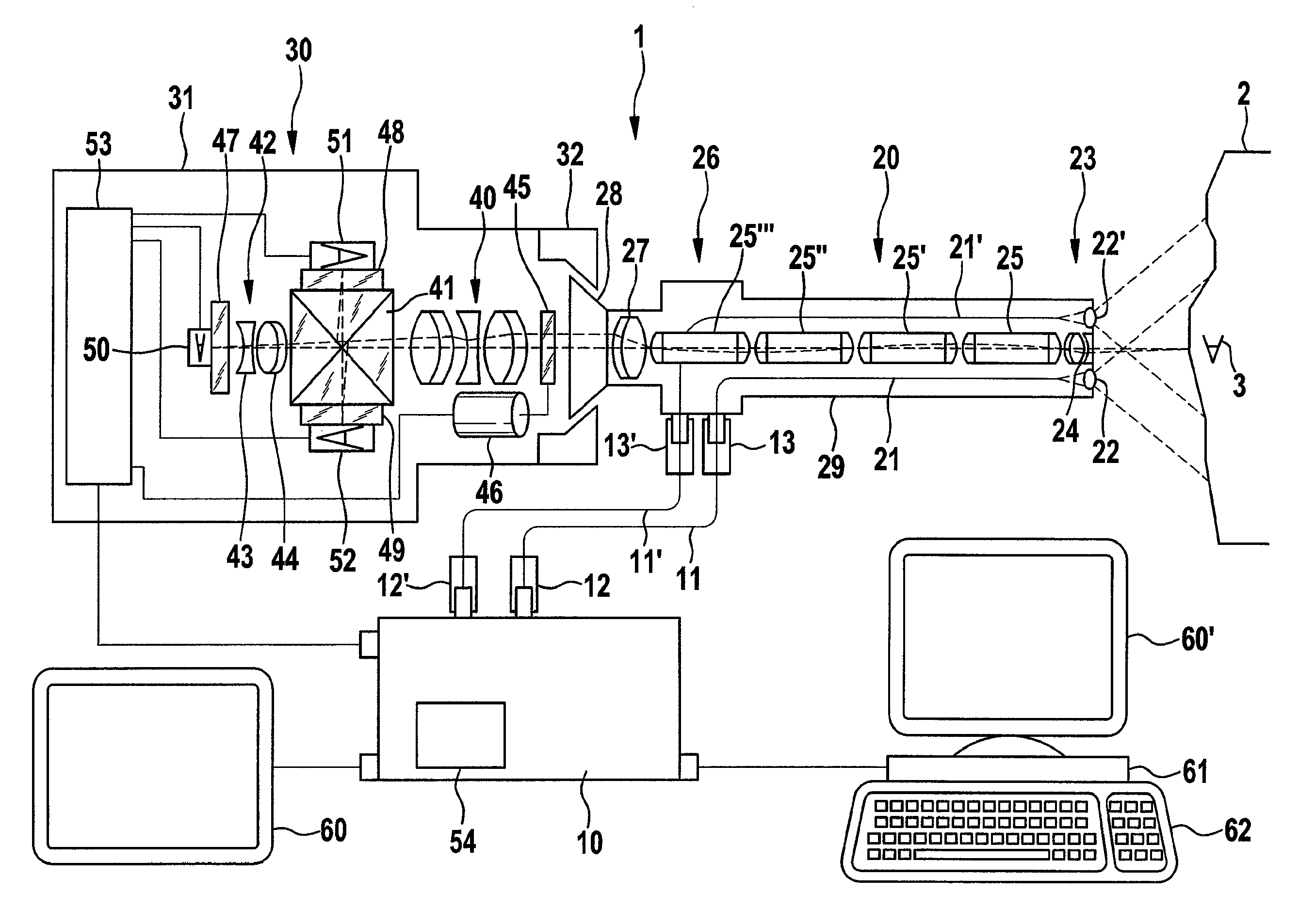 Apparatus and method for endoscopic 3D data collection