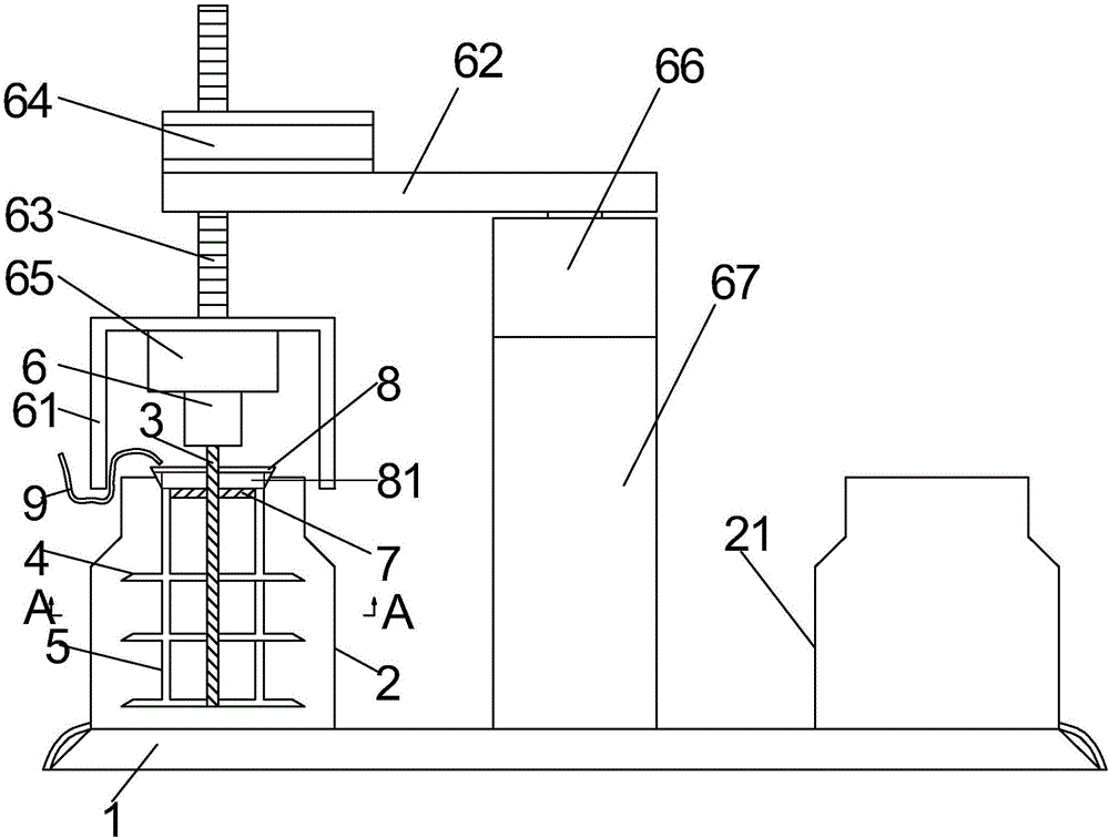 Alternative double-station high-efficient intelligent temperature control pressurizing stirring tank