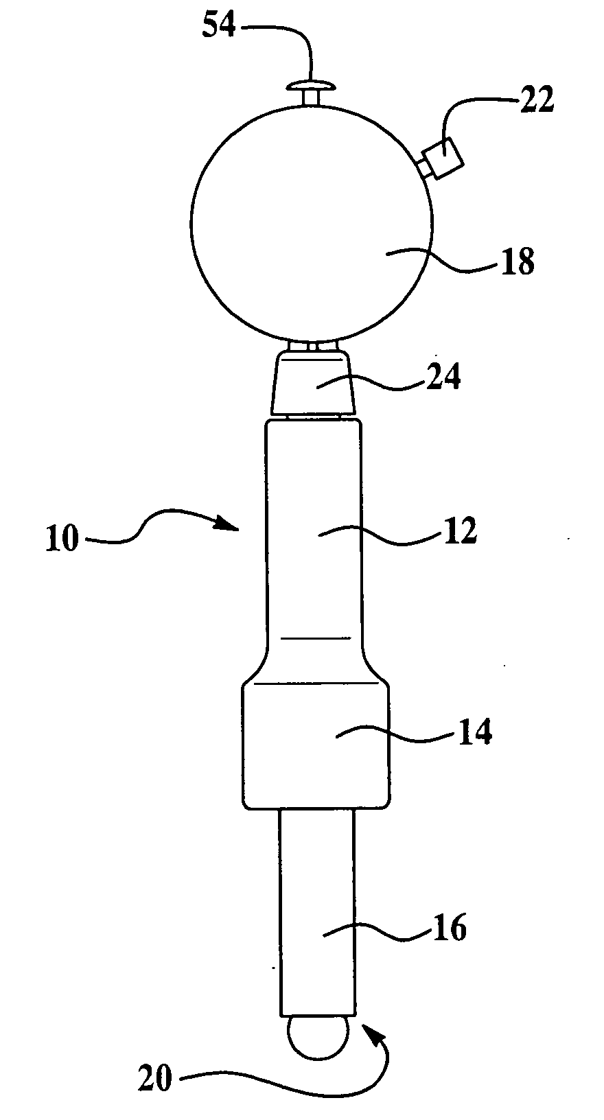 Countersink gauge having self-centering probe