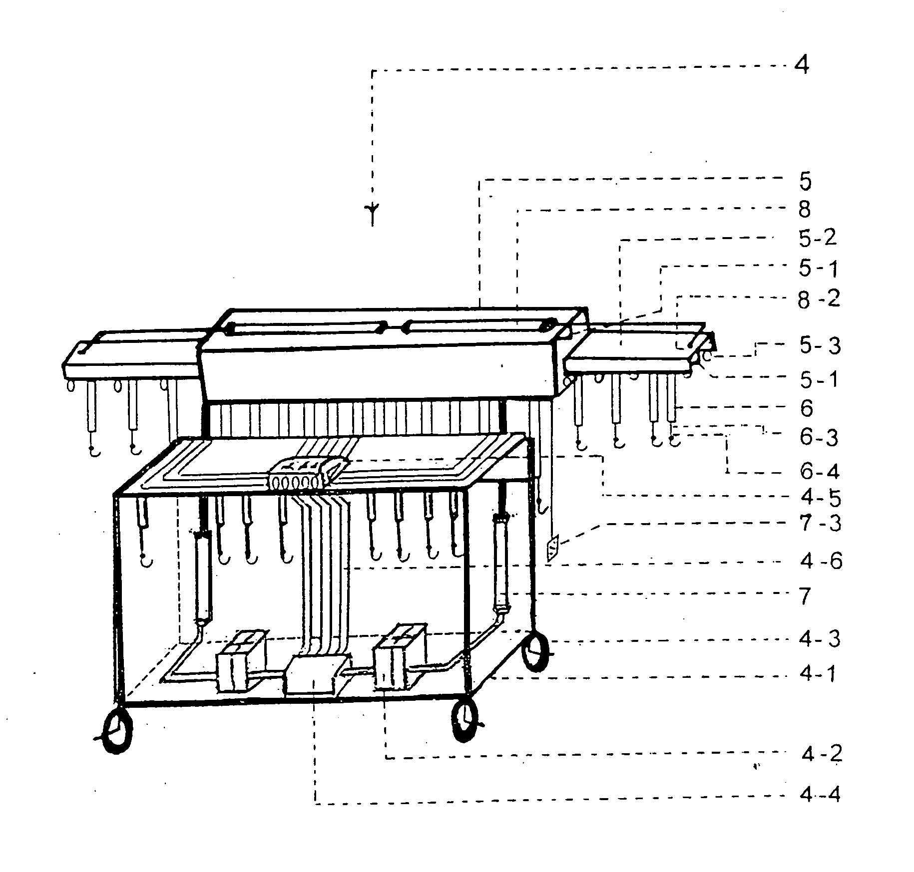 Equipment for moving patient without changing patient's pose