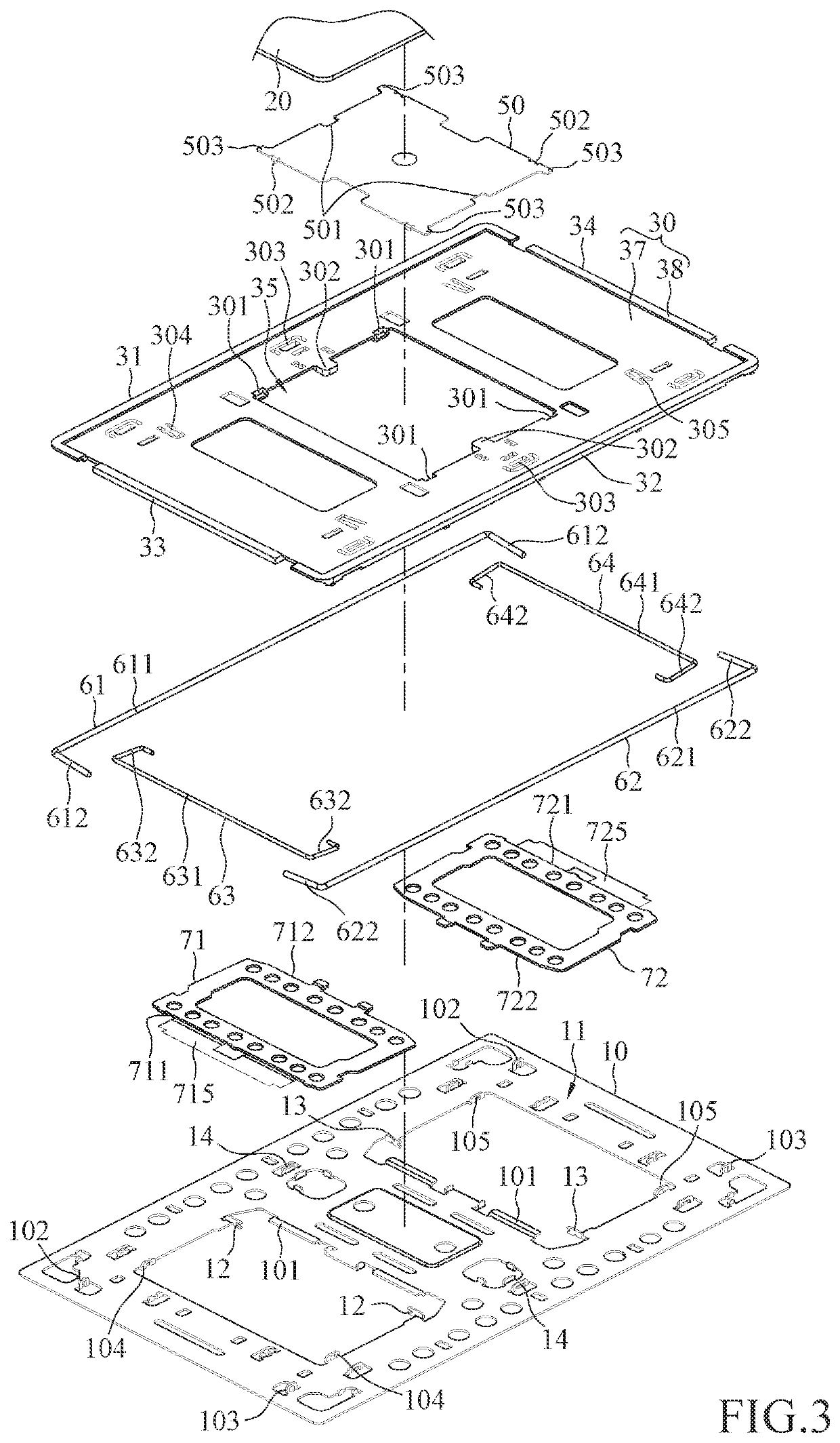 Touchpad device