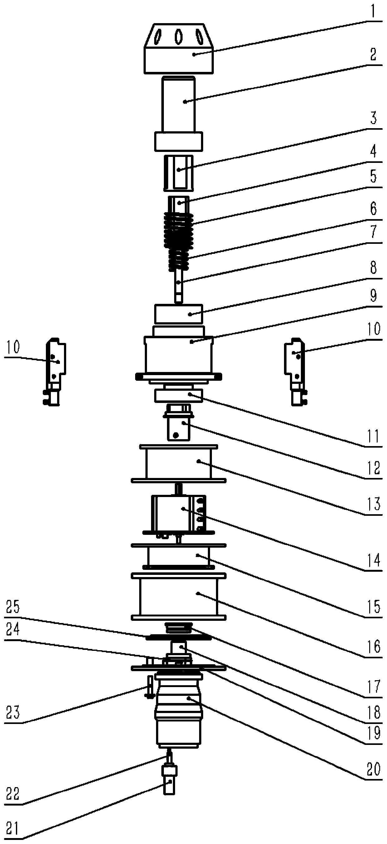 Posture-adjustable multifunctional ROV torque wrench