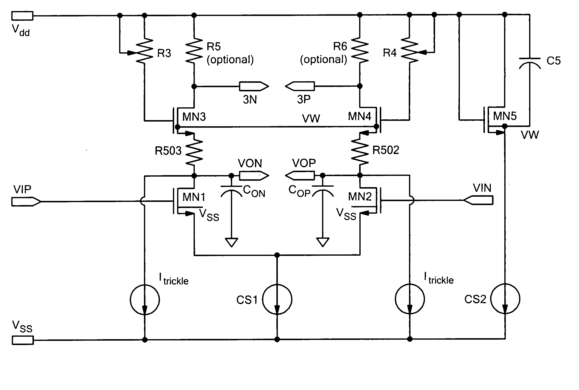 High-speed differential logic buffer