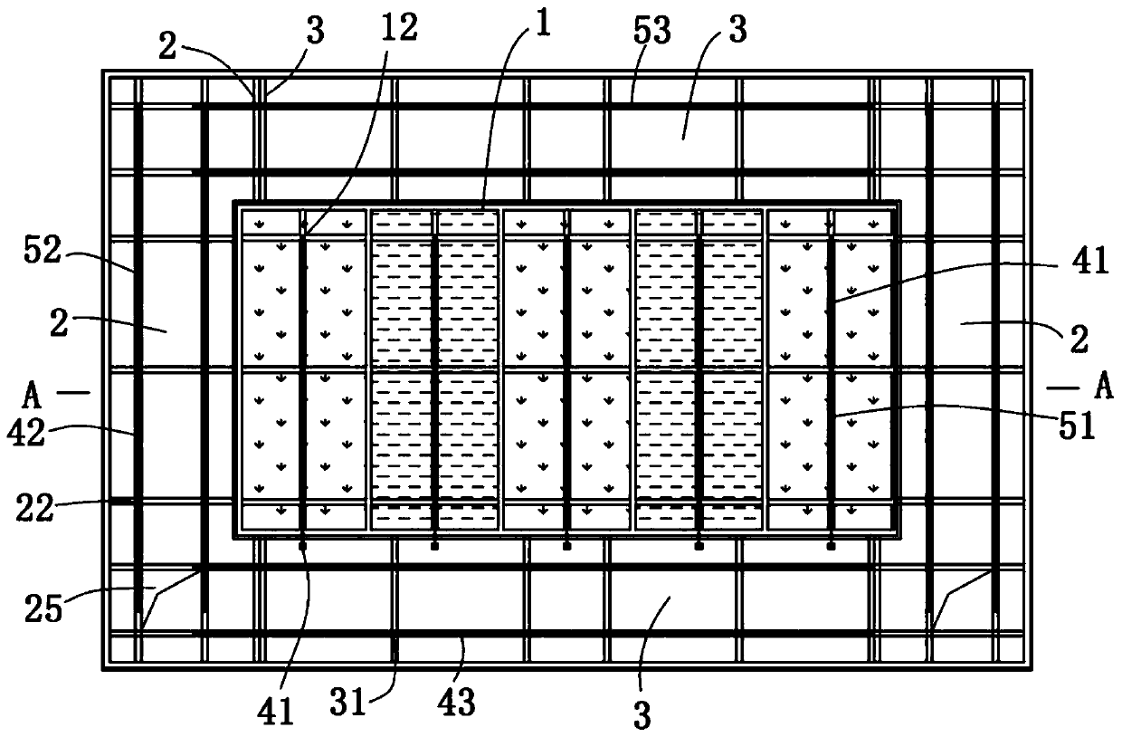 Assembled gypsum board ceiling system and lifting method