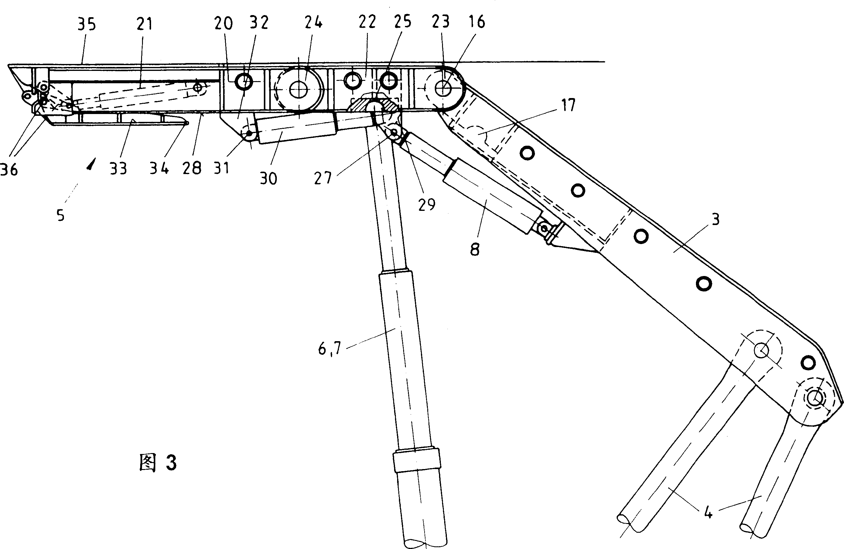 Shield support for thick coal layer