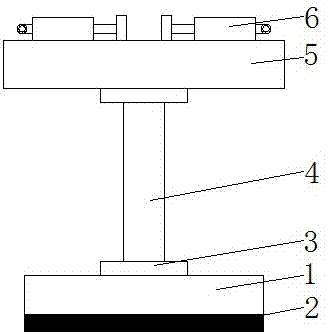 Display plate capable of fixing articles