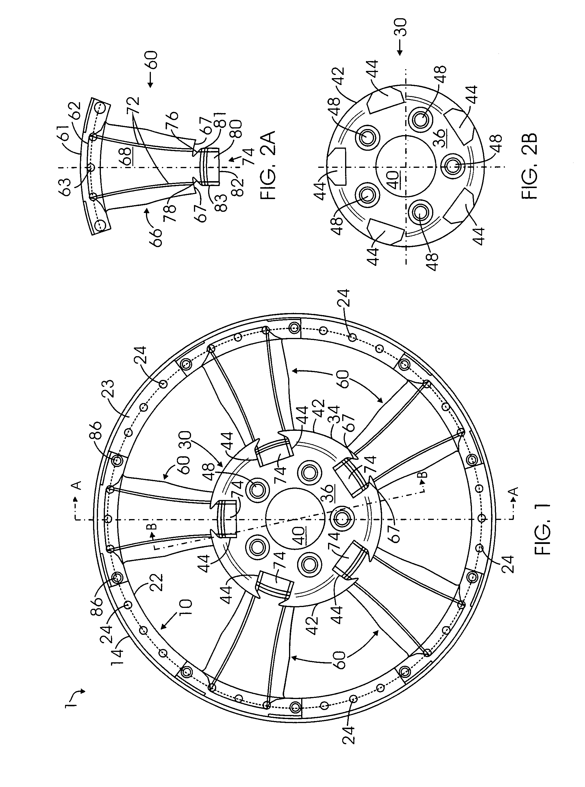 Multi-piece wheel